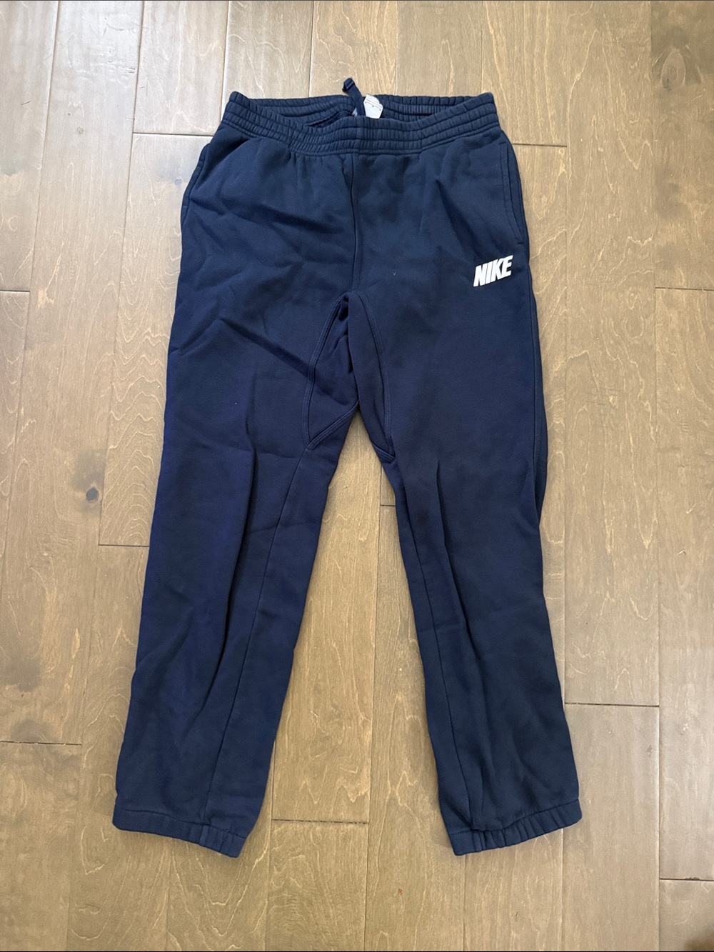 Nike Navy Jogger Pants with White Logo